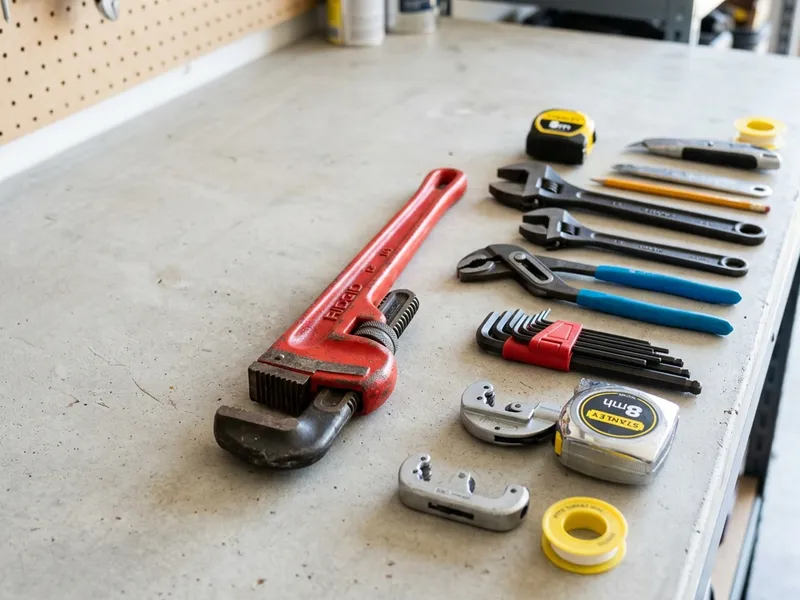 Professional plumbers in Kensington, CT equipped with top-tier tools for residential and commercial plumbing services.